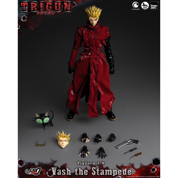 Trigun FigZero Action Figure 1/6 Vash the Stampede 31 cm