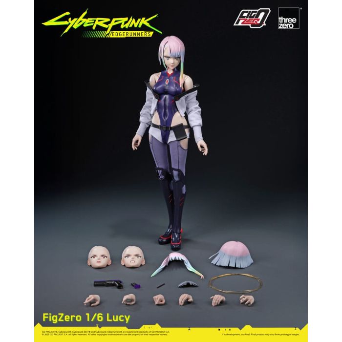 Cyberpunk: Edgerunners FigZero Action Figure 1/6 Lucy 29 cm