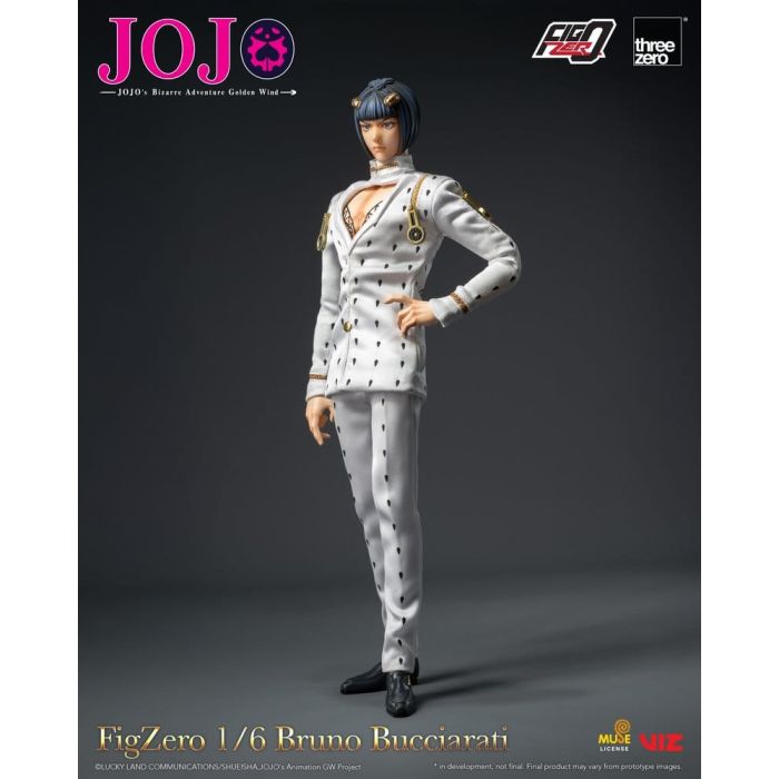 Jojo's Bizarre Adventure: Golden Wind FigZero Action Figure 1/6 Bruno Bucciarati 31 cm