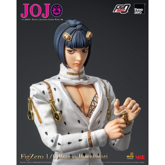 Jojo's Bizarre Adventure: Golden Wind FigZero Action Figure 1/6 Bruno Bucciarati 31 cm
