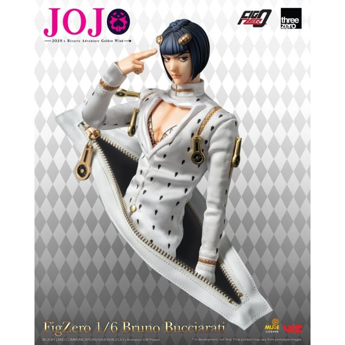 Jojo's Bizarre Adventure: Golden Wind FigZero Action Figure 1/6 Bruno Bucciarati 31 cm