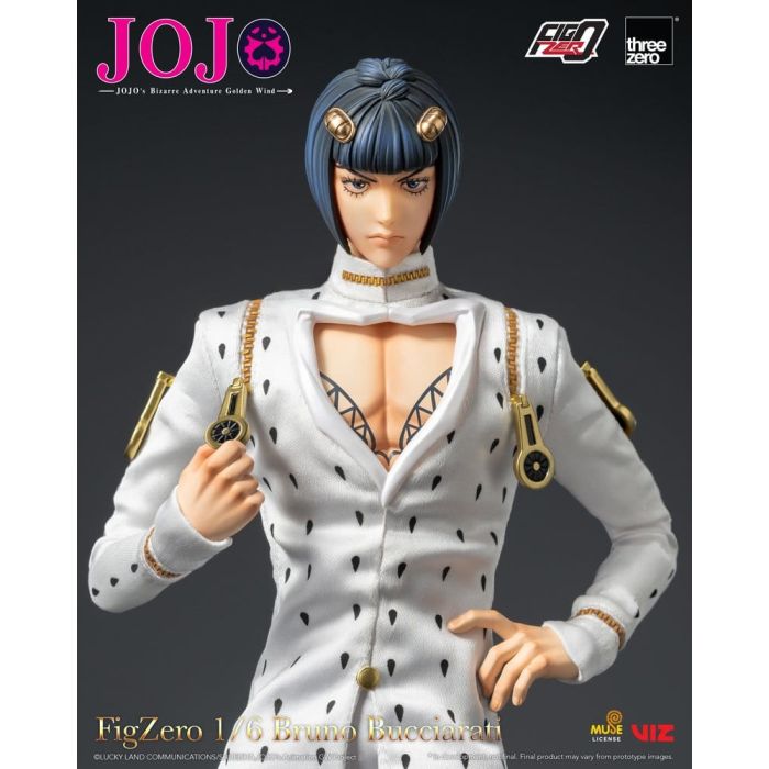 Jojo's Bizarre Adventure: Golden Wind FigZero Action Figure 1/6 Bruno Bucciarati 31 cm