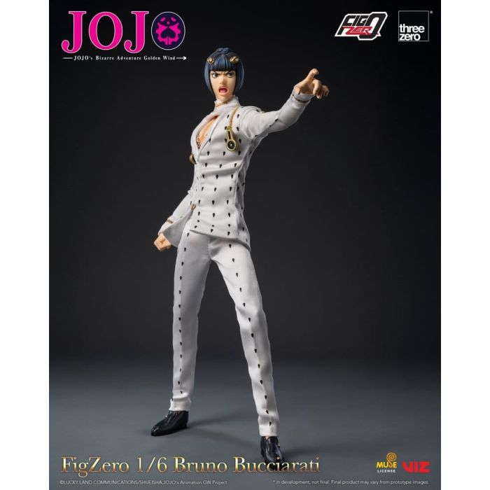 Jojo's Bizarre Adventure: Golden Wind FigZero Action Figure 1/6 Bruno Bucciarati 31 cm