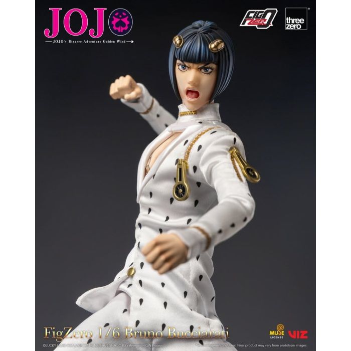 Jojo's Bizarre Adventure: Golden Wind FigZero Action Figure 1/6 Bruno Bucciarati 31 cm