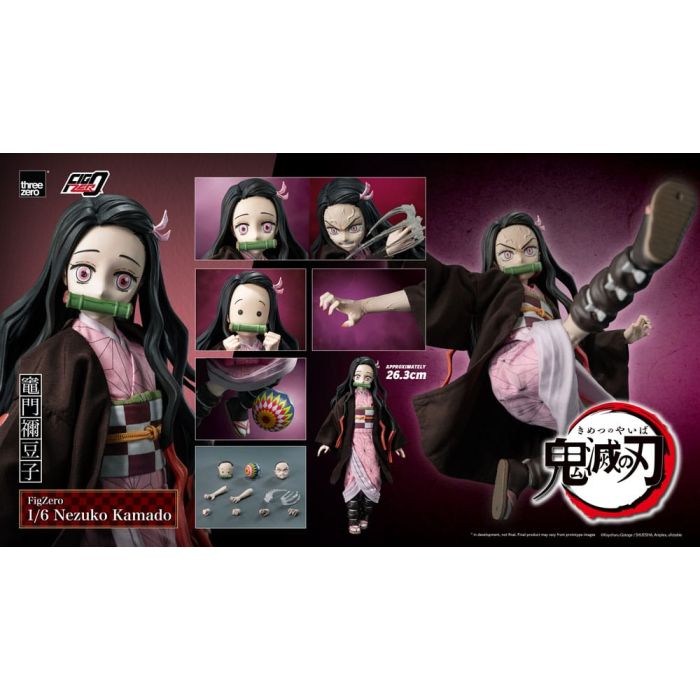 Demon Slayer: Kimetsu no Yaiba FigZero Action Figure 1/6 Nezuko Kamado 26 cm