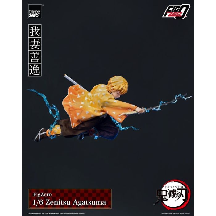 Demon Slayer: Kimetsu no Yaiba FigZero Action Figure 1/6 Zenitsu Agatsuma 28 cm