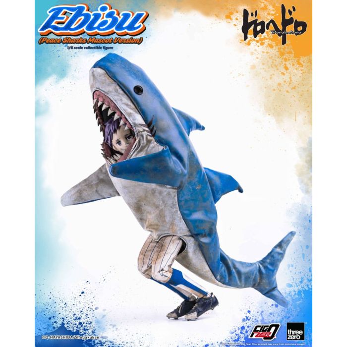 Dorohedoro FigZero Action Figure 1/6 Ebisu Peace Sharks Mascot Ver. 24 cm
