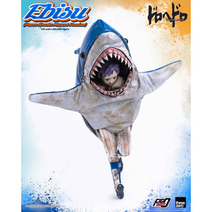 Dorohedoro FigZero Action Figure 1/6 Ebisu Peace Sharks Mascot Ver. 24 cm