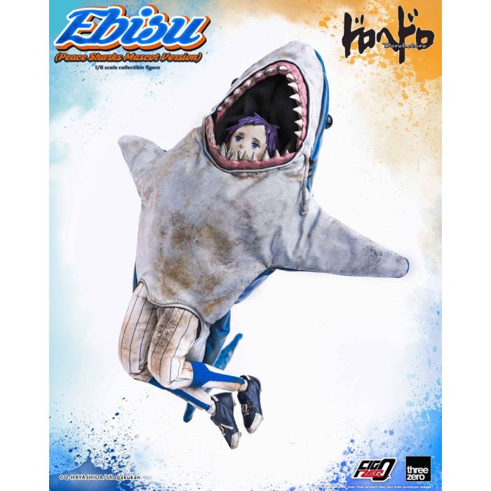 Dorohedoro FigZero Action Figure 1/6 Ebisu Peace Sharks Mascot Ver. 24 cm