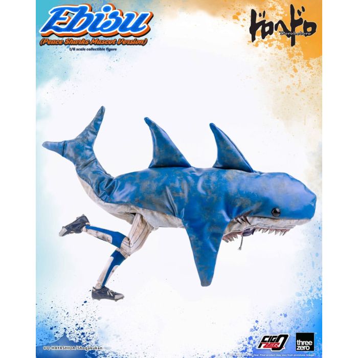 Dorohedoro FigZero Action Figure 1/6 Ebisu Peace Sharks Mascot Ver. 24 cm