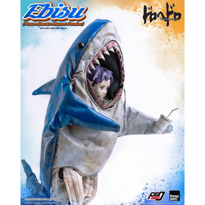 Dorohedoro FigZero Action Figure 1/6 Ebisu Peace Sharks Mascot Ver. 24 cm