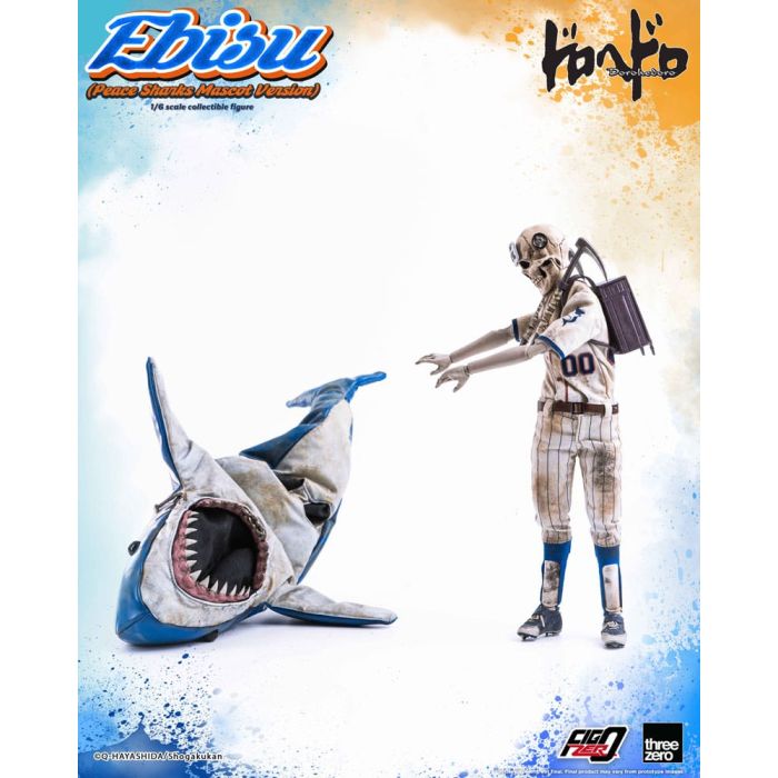 Dorohedoro FigZero Action Figure 1/6 Ebisu Peace Sharks Mascot Ver. 24 cm