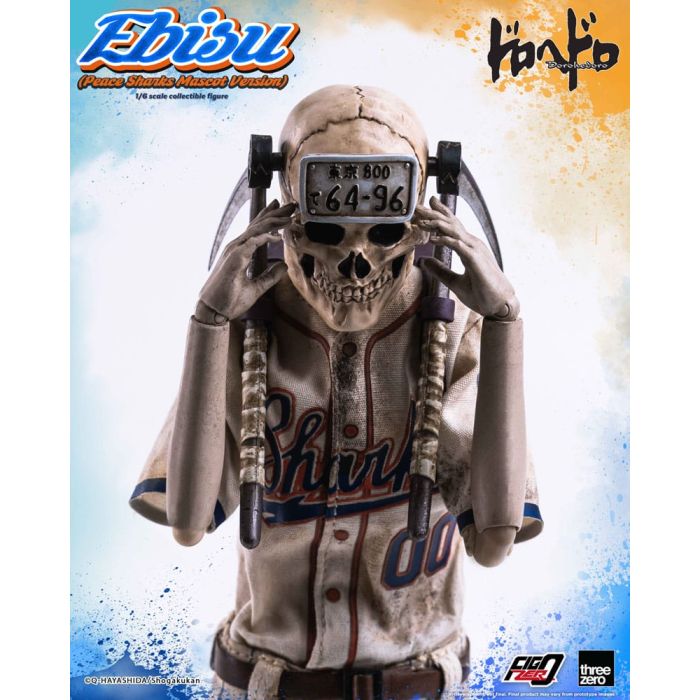 Dorohedoro FigZero Action Figure 1/6 Ebisu Peace Sharks Mascot Ver. 24 cm