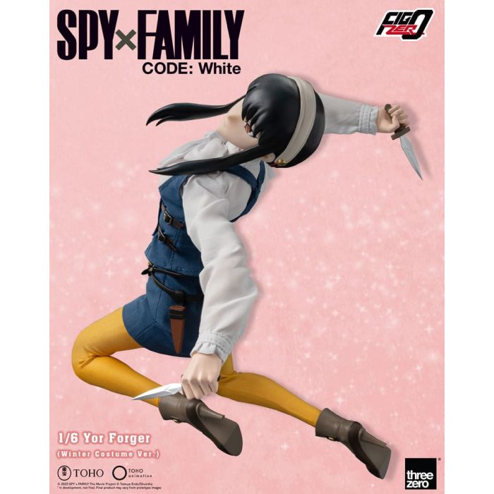 Spy x Family FigZero Action Figure 1/6 Yor Forger (Winter Costume Ver.) 31 cm