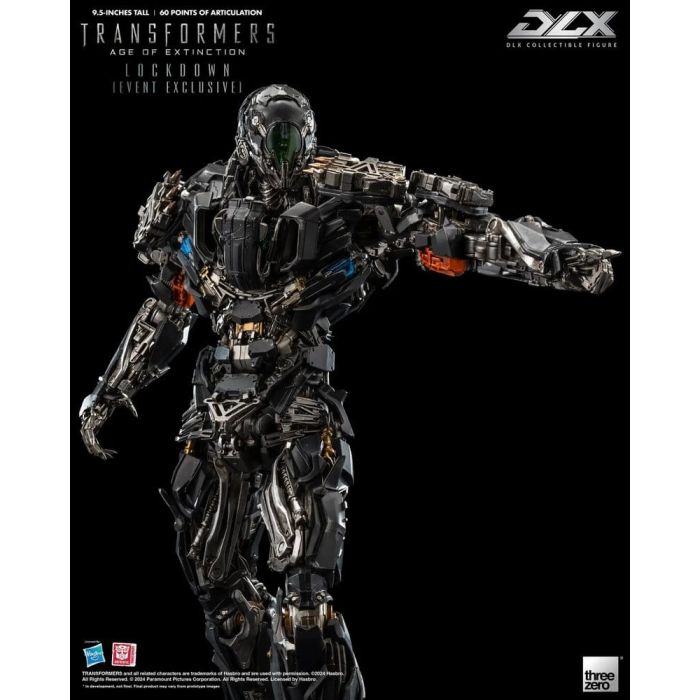 Transformers: Age of Extinction DLX Action Figure 1/6 Lockdown 24 cm heo Exclusive