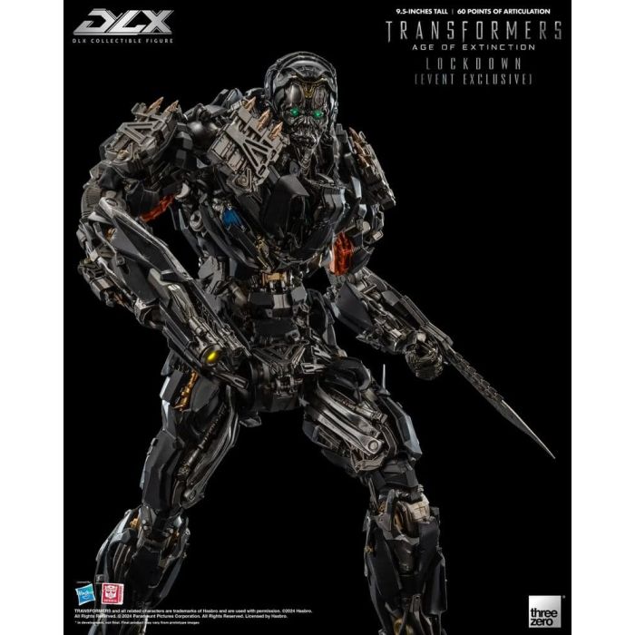 Transformers: Age of Extinction DLX Action Figure 1/6 Lockdown 24 cm heo Exclusive