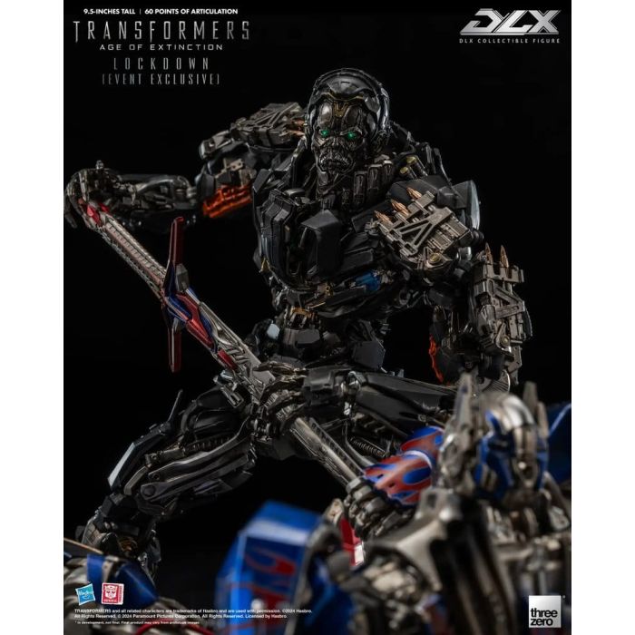 Transformers: Age of Extinction DLX Action Figure 1/6 Lockdown 24 cm heo Exclusive