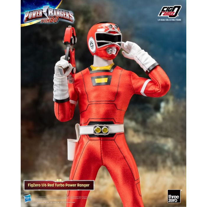 Power Rangers Turbo FigZero Action Figure 1/6 Red Turbo Power Ranger 30 cm 