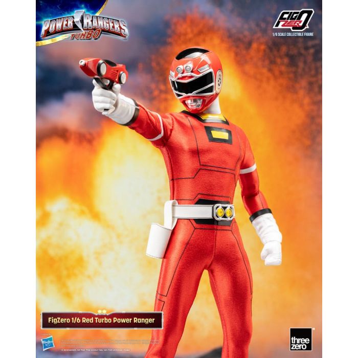 Power Rangers Turbo FigZero Action Figure 1/6 Red Turbo Power Ranger 30 cm 