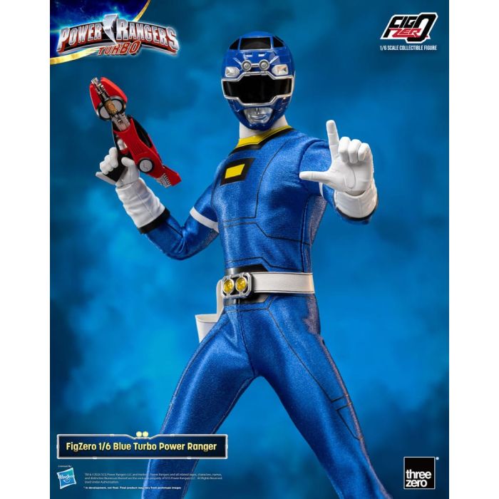 Power Rangers Turbo FigZero Action Figure 1/6 Blue Turbo Power Ranger 30 cm 