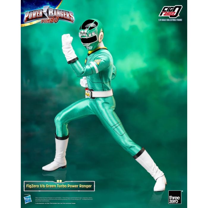 Power Rangers Turbo FigZero Action Figure 1/6 Green Turbo Power Ranger 30 cm 
