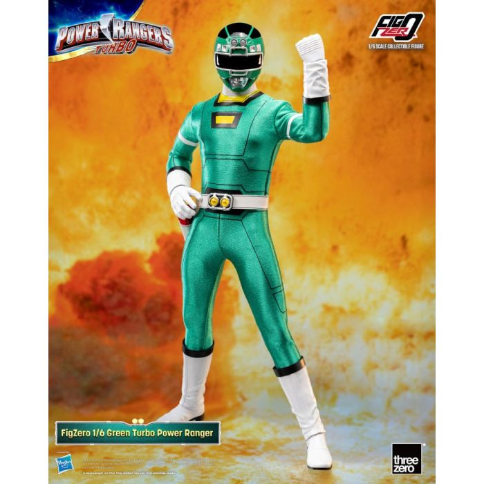 Power Rangers Turbo FigZero Action Figure 1/6 Green Turbo Power Ranger 30 cm 