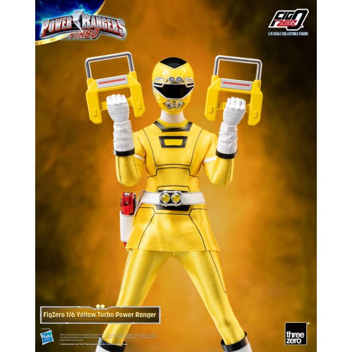 Power Rangers Turbo FigZero Action Figure 1/6 Yellow Turbo Power Ranger 30 cm 