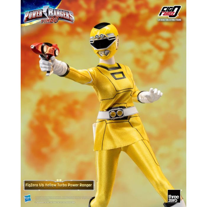 Power Rangers Turbo FigZero Action Figure 1/6 Yellow Turbo Power Ranger 30 cm 