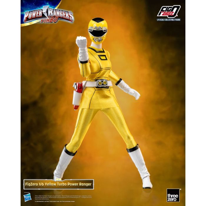 Power Rangers Turbo FigZero Action Figure 1/6 Yellow Turbo Power Ranger 30 cm 