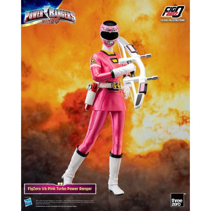 Power Rangers Turbo FigZero Action Figure 1/6 Pink Turbo Power Ranger 30 cm  