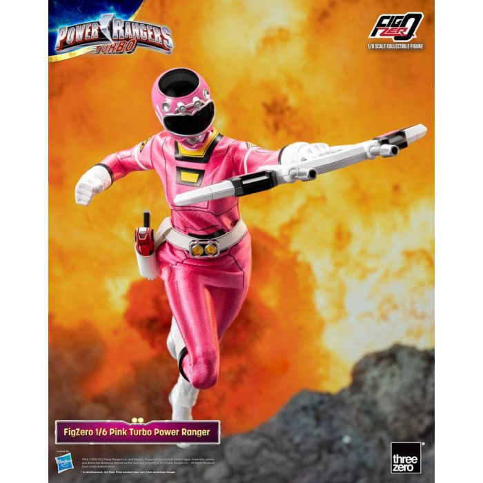 Power Rangers Turbo FigZero Action Figure 1/6 Pink Turbo Power Ranger 30 cm  