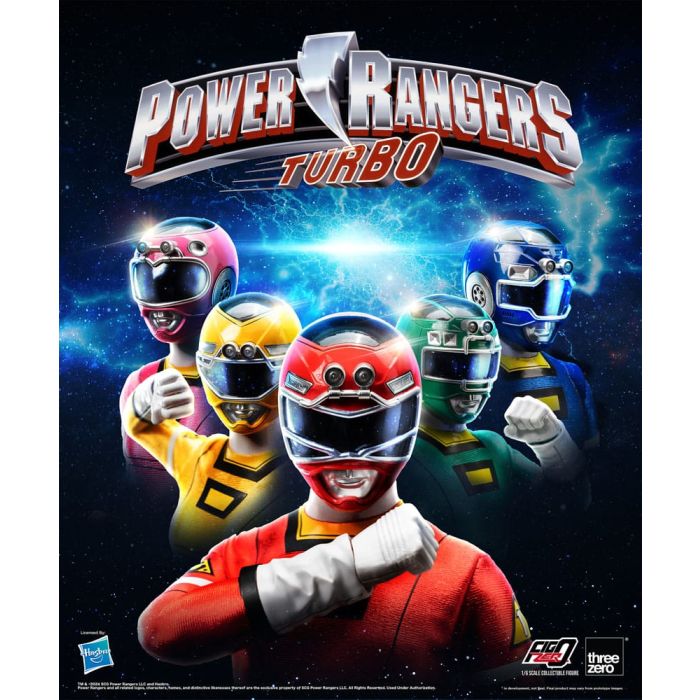 Power Rangers Turbo FigZero Action Figures 1/6 5-Pack Turbo Power Rangers 30 cm     