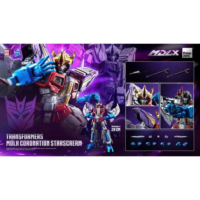 Transformers MDLX Action Figure Coronation Starscream 20 cm 