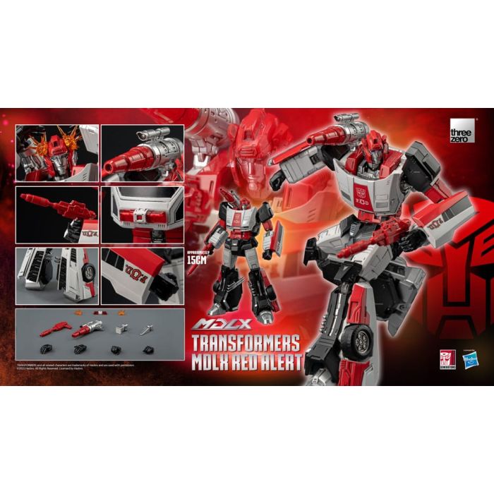 Transformers MDLX Action Figure Red Alert 15 cm 