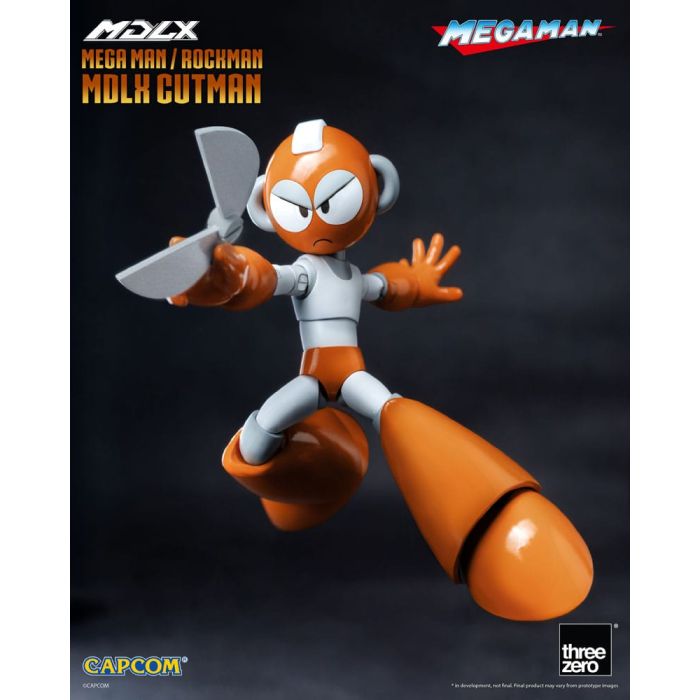 Mega Man MDLX Action Figure Rockman / Mega Man Cutman 12 cm