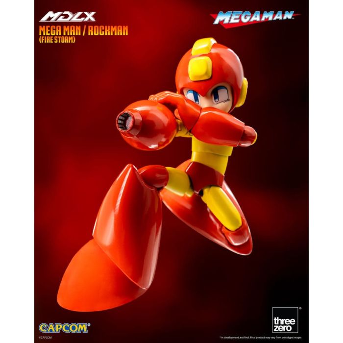 Mega Man MDLX Action Figure Mega Man / Rockman (Fire Storm) 10 cm