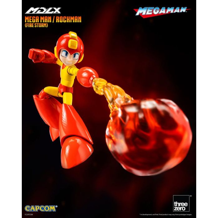 Mega Man MDLX Action Figure Mega Man / Rockman (Fire Storm) 10 cm