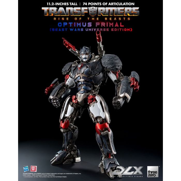 Transformers: Rise of the Beasts DLX Action Figure Optimus Primal (Beast Wars Universe Edition) 29 cm  