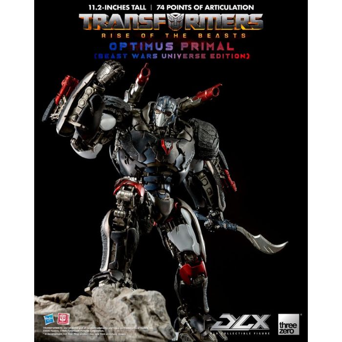 Transformers: Rise of the Beasts DLX Action Figure Optimus Primal (Beast Wars Universe Edition) 29 cm  