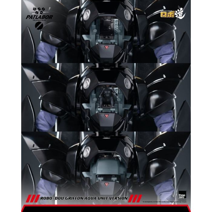 Mobile Police Patlabor Robo-Dou Action Figure 1/35 Griffon Aqua Unit Version 25 cm