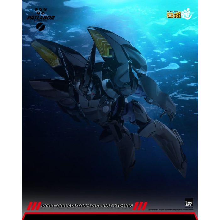 Mobile Police Patlabor Robo-Dou Action Figure 1/35 Griffon Aqua Unit Version 25 cm