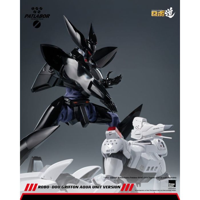 Mobile Police Patlabor Robo-Dou Action Figure 1/35 Griffon Aqua Unit Version 25 cm