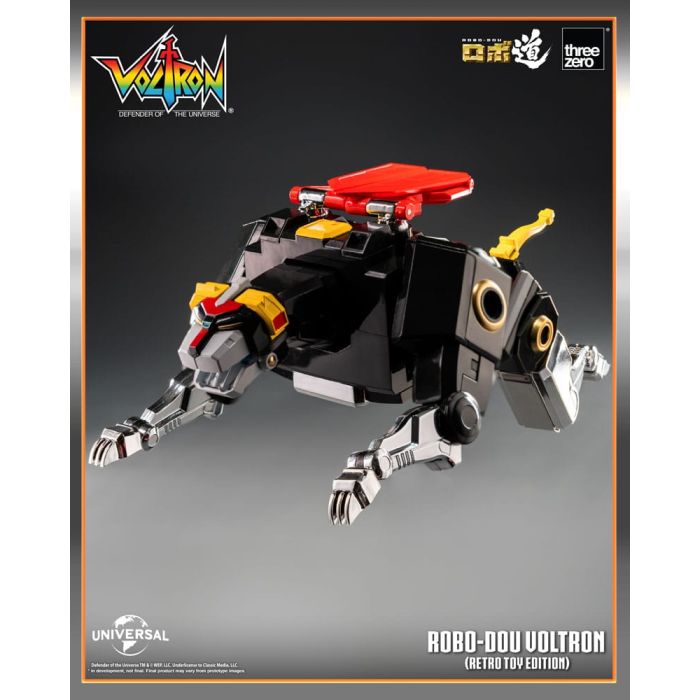 Voltron: Defender of the Universe Robo-Dou Action Figure Voltron Retro Toy Edition 27 cm