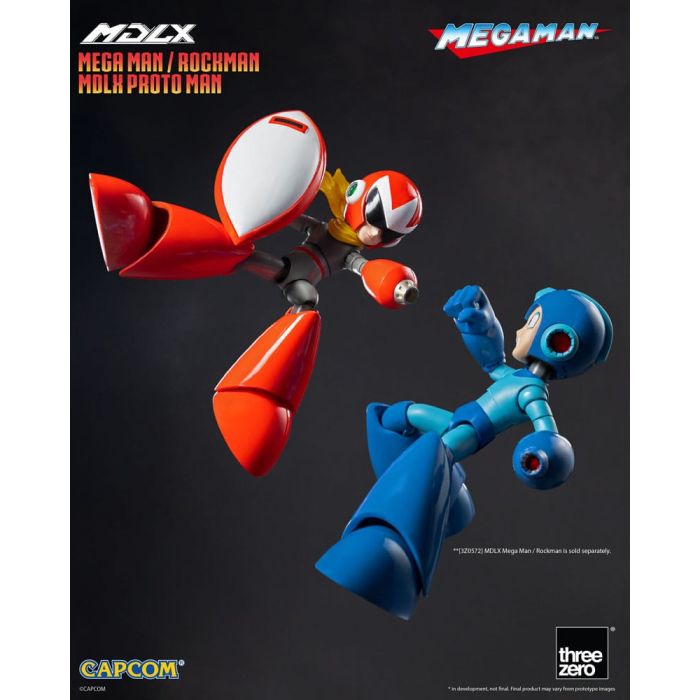 Mega Man MDLX Action Figure Rockman / Mega Man Proto Man 10 cm