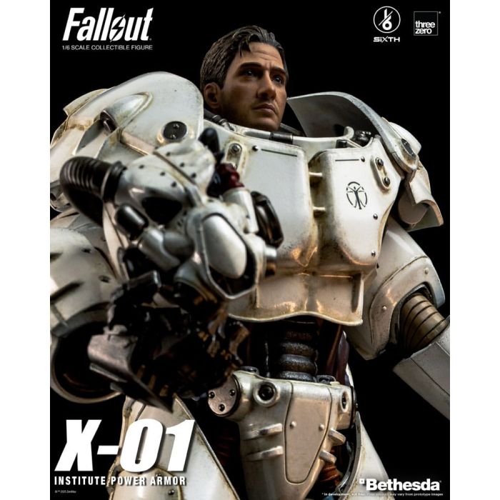 Fallout FigZero Action Figure 1/6 X-01 Institute Power Armor 37 cm 