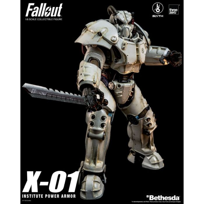 Fallout FigZero Action Figure 1/6 X-01 Institute Power Armor 37 cm 