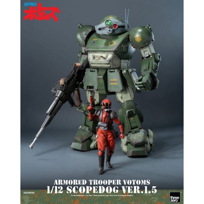 Armored Trooper Votoms Robo-Dou Action Figure Strikedog 16 cm