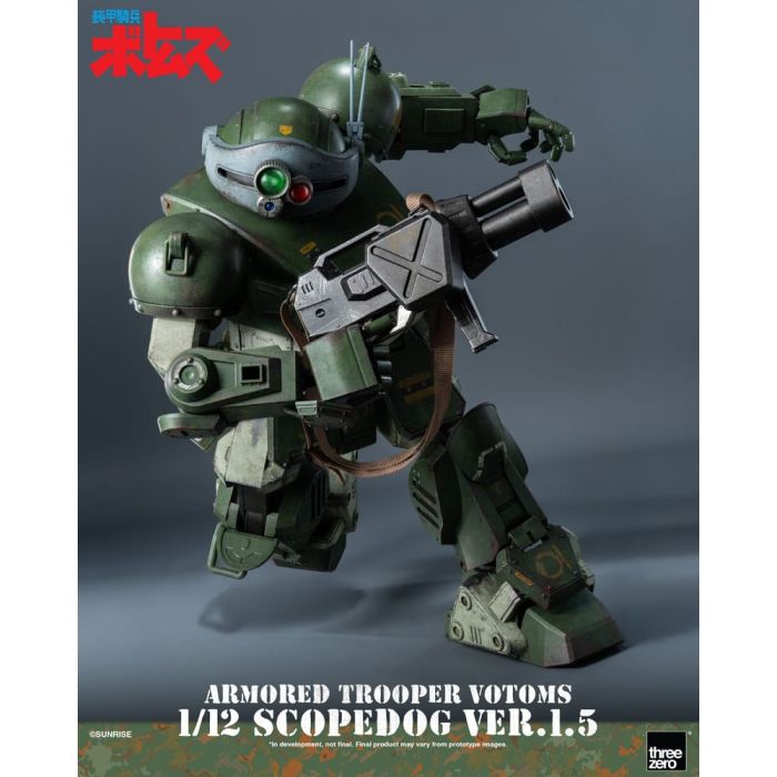 Armored Trooper Votoms Robo-Dou Action Figure Strikedog 16 cm