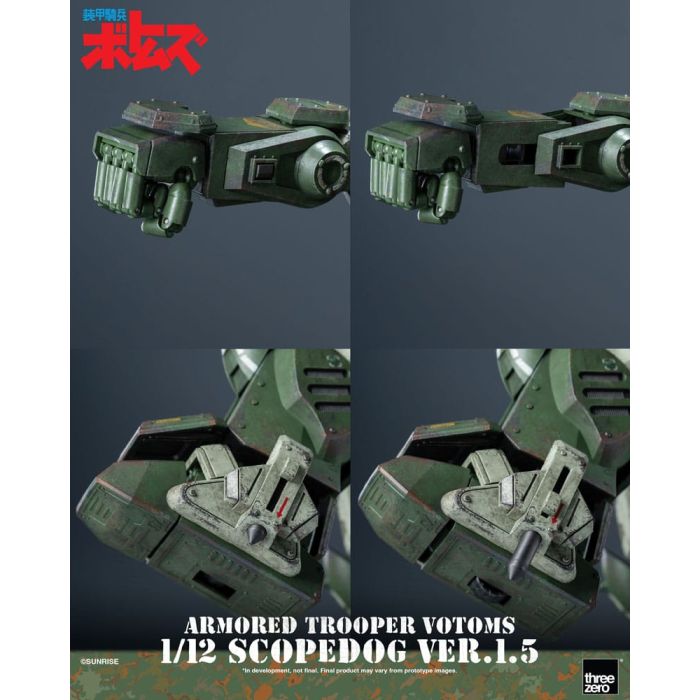 Armored Trooper Votoms Robo-Dou Action Figure Strikedog 16 cm