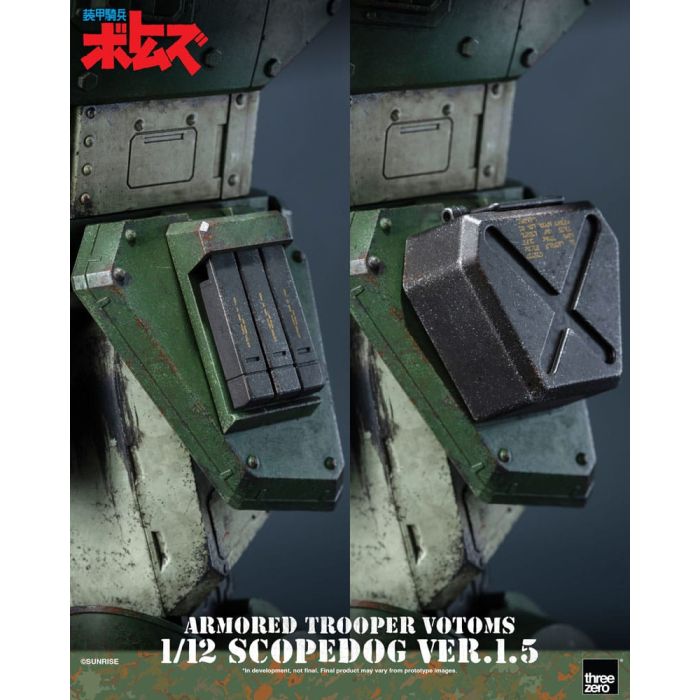 Armored Trooper Votoms Robo-Dou Action Figure Strikedog 16 cm